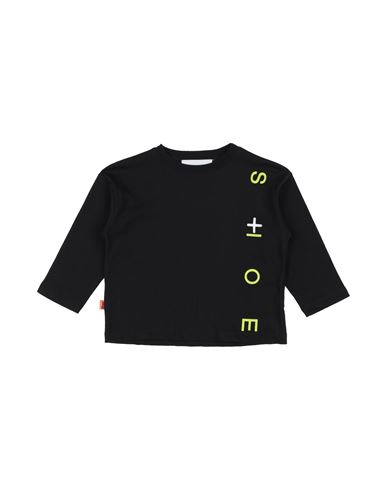 Shoe® Babies' Shoe Toddler Boy T-shirt Black Size 6 Cotton