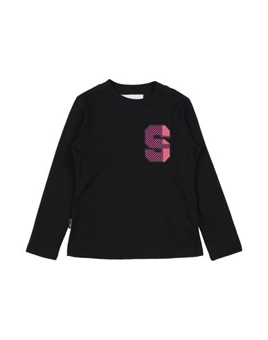 Shoe® Babies' Shoe Toddler Girl T-shirt Black Size 6 Cotton