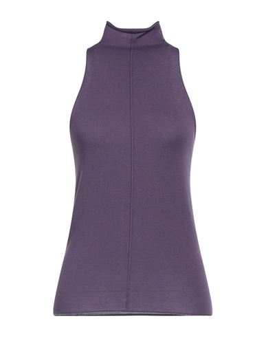 Alpha Studio Woman Top Light Purple Size 8 Viscose, Polyester, Polyamide