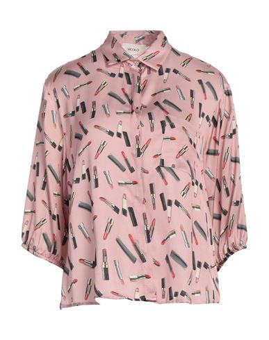 Vicolo Woman Shirt Pink Size M Viscose