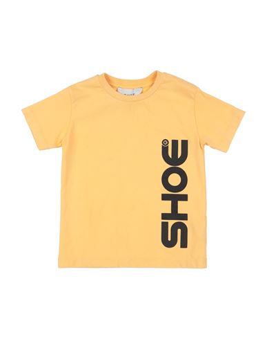Shoe® Babies' Shoe Toddler Boy T-shirt Apricot Size 6 Cotton In Orange