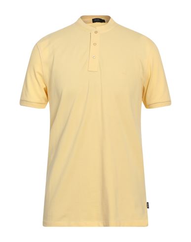 Liu •jo Man Man T-shirt Yellow Size L Cotton, Elastane