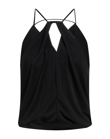 Dondup Woman Top Black Size M Polyester