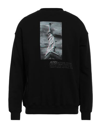 Autry Man Sweatshirt Black Size Xl Cotton