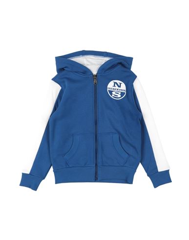 North Sails Babies'  Toddler Boy Sweatshirt Blue Size 4 Organic Cotton
