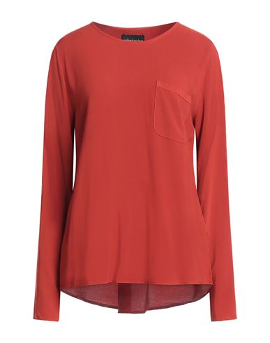ALESSIA SANTI ALESSIA SANTI WOMAN TOP RUST SIZE 6 VISCOSE 