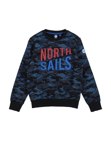 North Sails Babies'  Toddler Boy Sweatshirt Midnight Blue Size 6 Cotton