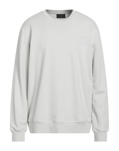 Shop Liu •jo Man Man Sweatshirt Light Grey Size 3xl Cotton