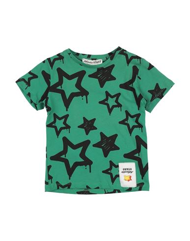 Atlantic Stars Babies'  Toddler Boy T-shirt Green Size 4 Cotton