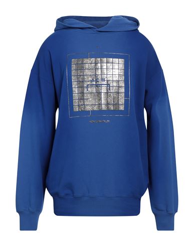 A-cold-wall* Man Sweatshirt Bright Blue Size M Cotton