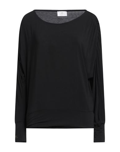 Shop Nenette Woman T-shirt Black Size L Modal, Elastane
