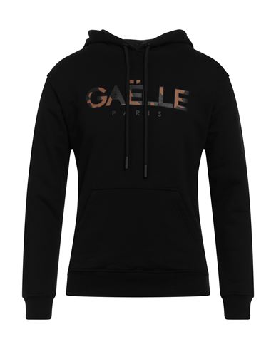 Gaelle Paris Gaëlle Paris Man Sweatshirt Black Size Xxl Cotton In Black