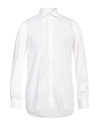 Errico Formicola Napoli Man Shirt White Size 16 Cotton | ModeSens