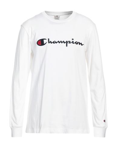 Champion Man T-shirt White Size Xxl Cotton