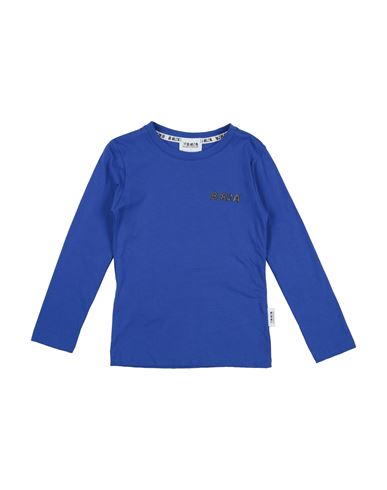 Berna Babies'  Toddler Boy T-shirt Bright Blue Size 6 Cotton