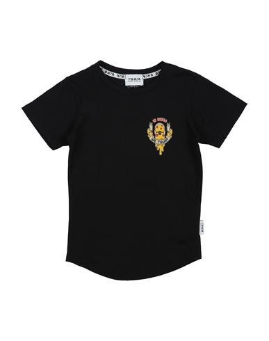Berna Babies'  Toddler Boy T-shirt Black Size 6 Cotton