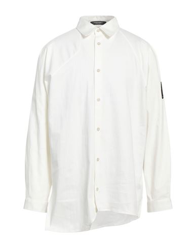 Shop A-cold-wall* Man Denim Shirt White Size 38 Cotton
