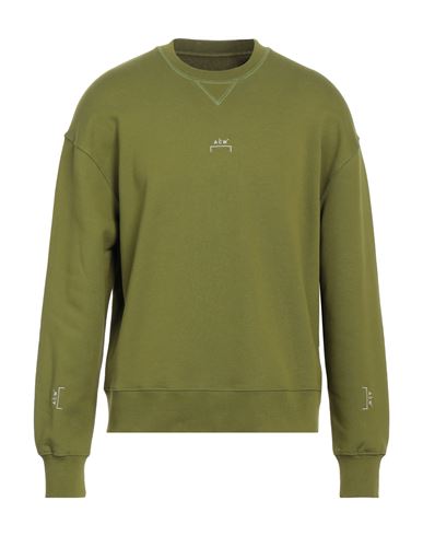 A-cold-wall* Man Sweatshirt Military Green Size S Cotton, Elastane