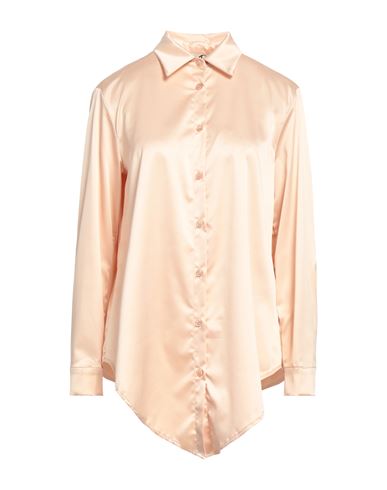 Haveone Woman Shirt Blush Size S Polyester, Elastane In Pink