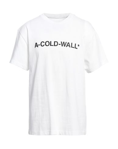 A-cold-wall* Man T-shirt White Size Xl Cotton