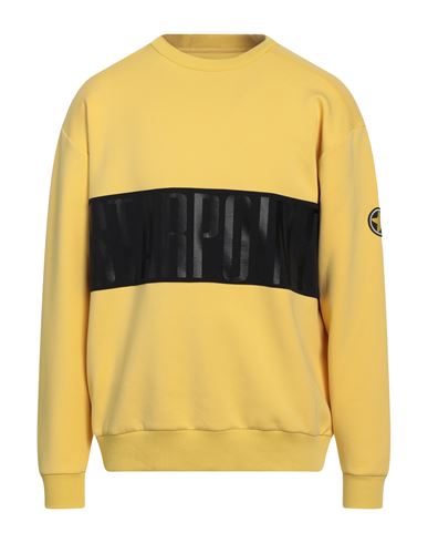 Star Point Man Sweatshirt Yellow Size L Cotton, Polyester, Elastane, Polyamide