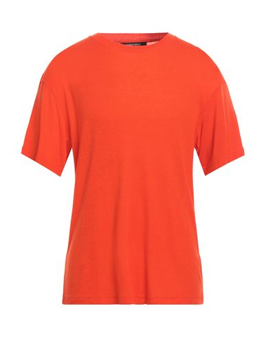 A-cold-wall* Man T-shirt Orange Size Xl Tencel, Wool