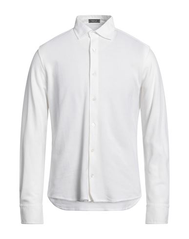Rossopuro Man Shirt White Size 6 Cotton