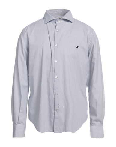 Brooksfield Man Shirt Light Blue Size 17 Cotton