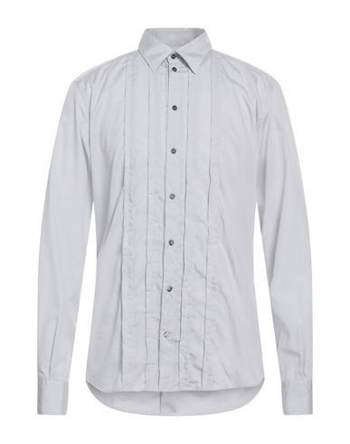 Dolce & Gabbana Man Shirt Light Grey Size 15 ½ Cotton