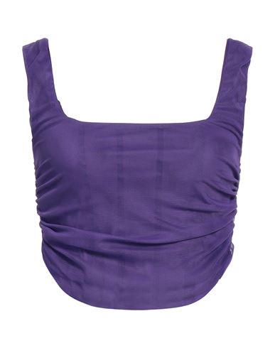 Rebel Queen Woman Top Purple Size M Polyester