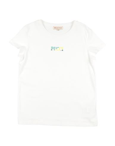 Shop Pucci Toddler Girl T-shirt White Size 6 Cotton