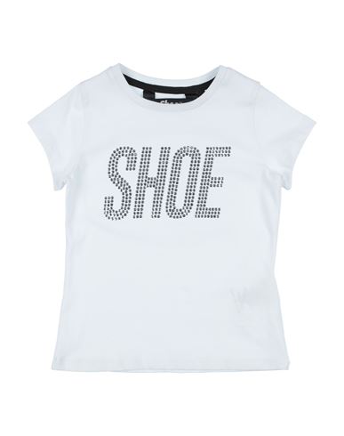 Shoe® Babies' Shoe Toddler Girl T-shirt White Size 6 Cotton
