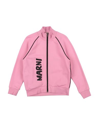 Marni Toddler Girl Sweatshirt Pink Size 6 Nylon, Cotton In Pink