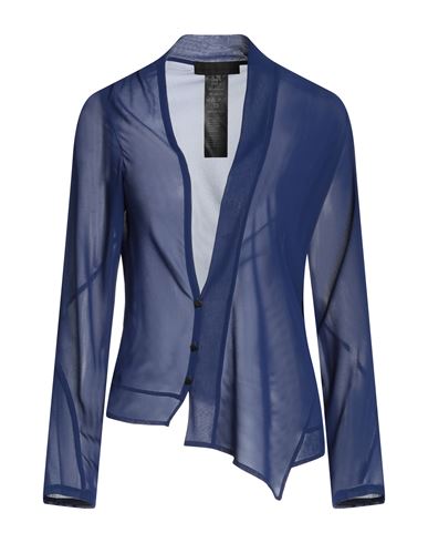 Maria Calderara Woman Suit Jacket Blue Size 4 Polyester
