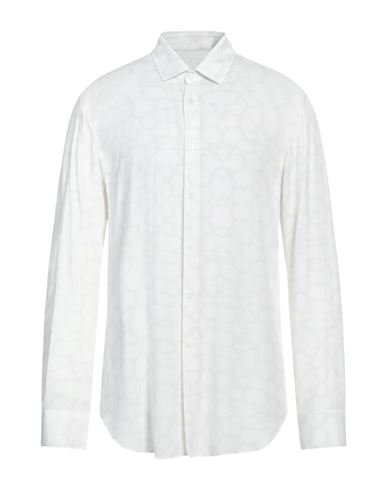 Benevierre Man Shirt Light Grey Size L Viscose
