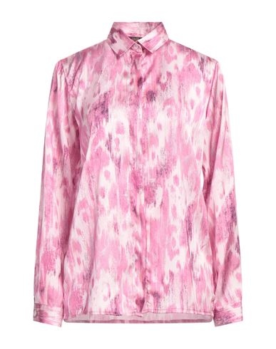 Cavalli Class Woman Shirt Pink Size Xl Viscose