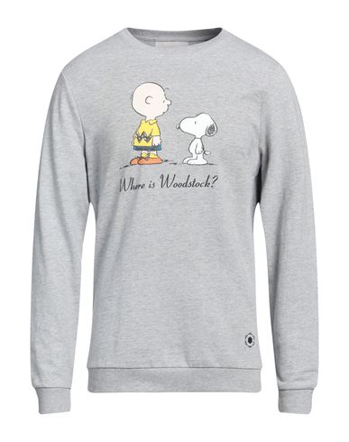 Moaconcept Man Sweatshirt Grey Size Xs Cotton, Polyamide