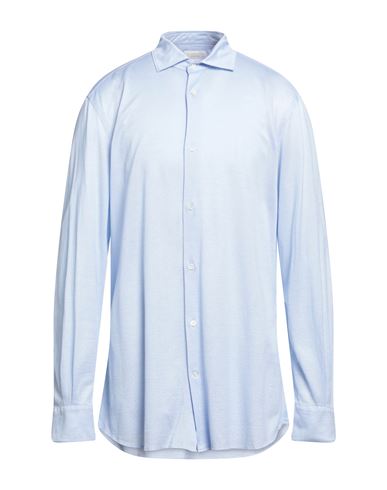 Glanshirt Man Shirt Sky Blue Size 17 ½ Cotton