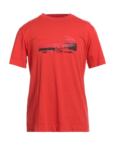 Alyx 1017  9sm Man T-shirt Tomato Red Size Xl Cotton