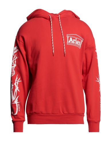 Aries Man Sweatshirt Red Size Xl Cotton