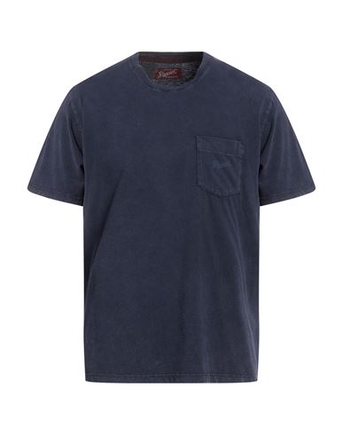 Stewart Man T-shirt Navy Blue Size M Cotton