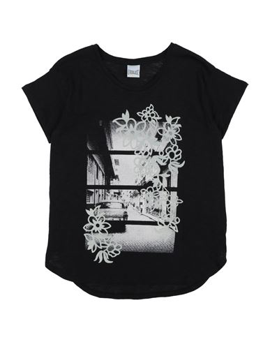 Everlast Babies'  Toddler Girl T-shirt Black Size 6 Cotton