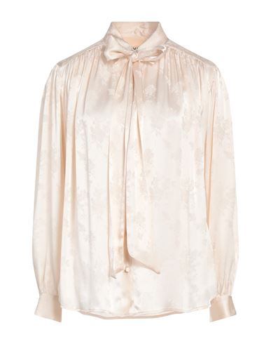 Aniye By Woman Shirt Beige Size 8 Acetate, Silk