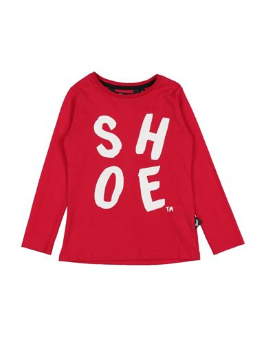 Shoe® Babies' Shoe Toddler Girl T-shirt Red Size 4 Cotton