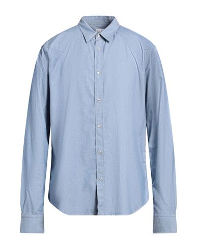 Borsa Man Shirt Light Blue Size Xxl Cotton