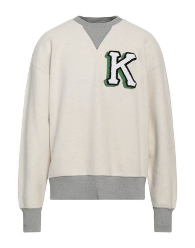 Kenzo Man Sweatshirt Off White Size L Cotton