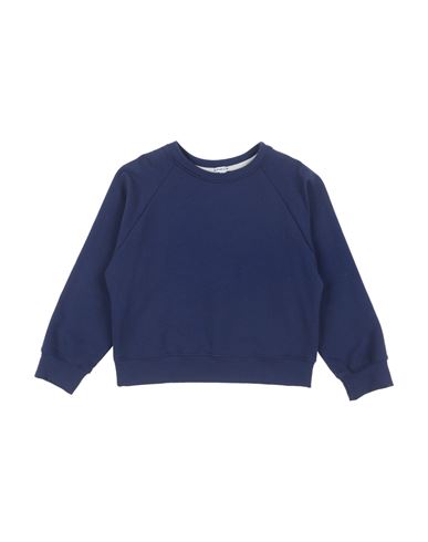 Piccola Ludo Toddler Girl Sweatshirt Blue Size 4 Cotton, Elastane In Blue