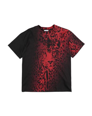 Dolce & Gabbana Babies'  Toddler Boy T-shirt Brick Red Size 7 Cotton, Polyurethane