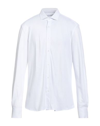 Massimo Rebecchi Man Shirt White Size 17 ½ Cotton In White