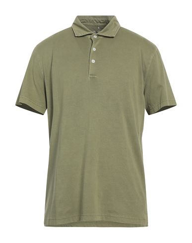 Alley Docks 963 Man Polo Shirt Sage Green Size Xl Cotton